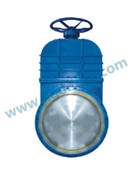 API/DIN cast steel non rise stem knife gate valve 